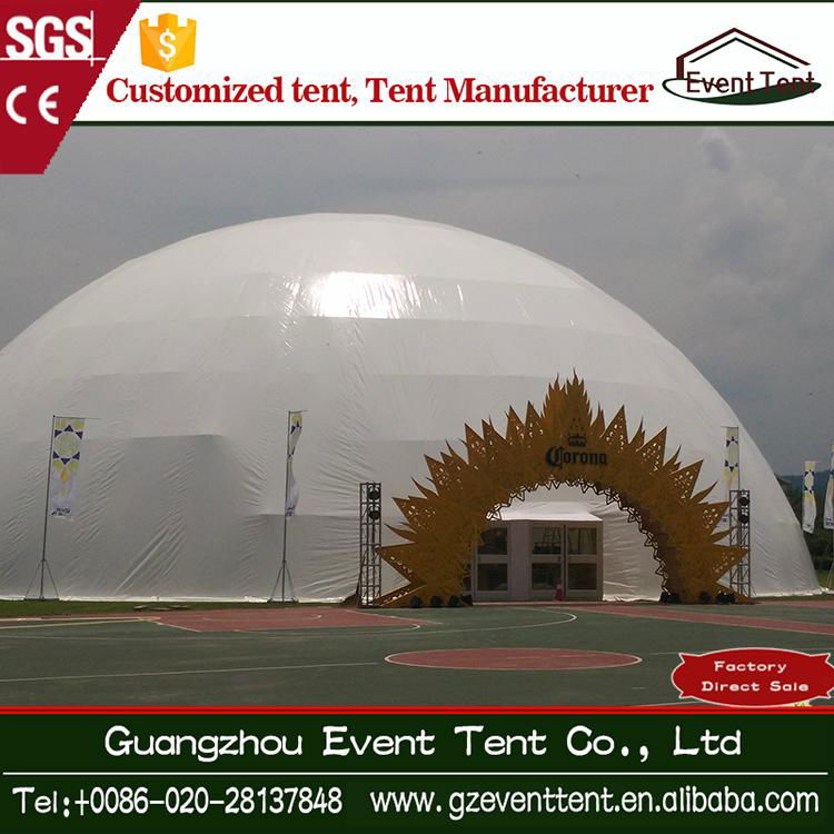 high quality white large party dome tent for sale 2