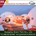 China supplier economic group geodesic dome tent for sale 2