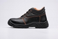 safety work shoes 8055 embossed leather