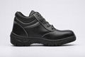 safety work shoes 8043 embossed leather pu outsole 5