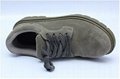 safety work shoes 8009-1 suede leather pu outsole