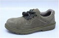 safety work shoes 8009-1 suede leather pu outsole 3