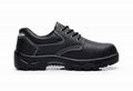 safety work shoes 9087 embossed leather pu outsole 3