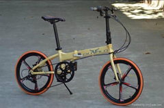 The folding bikes