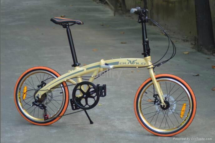 The disc- brake folding bikes  2