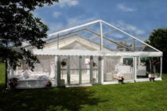 Chian outdoor clear roof wedding party tent