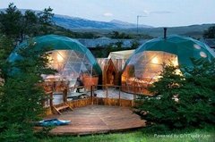 Aluminum Luxury Mongolian Used Steel Frame Yurt Tents For Camping House