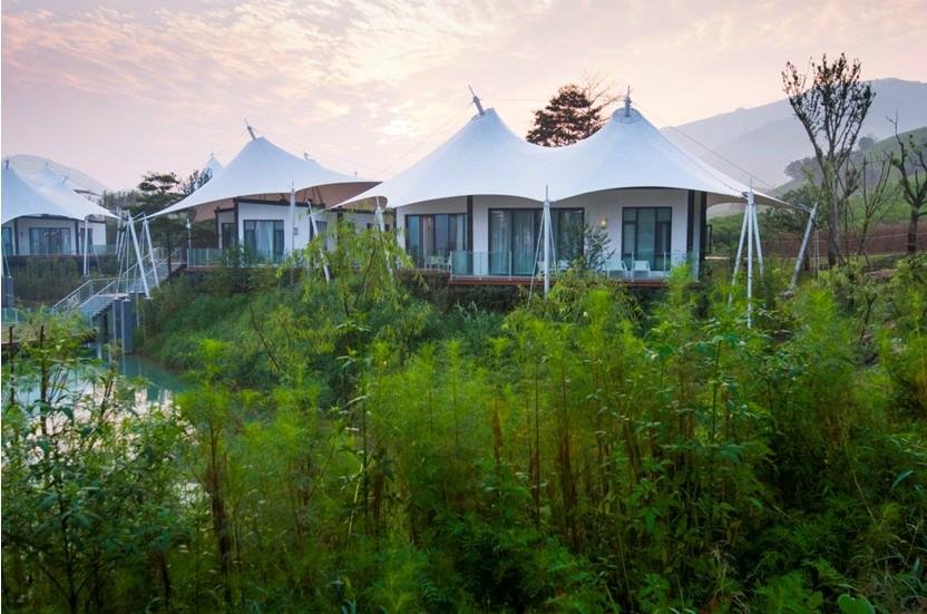 New China Aluminum Alloy Products Round Luxury Hotel Tents For Sale 2