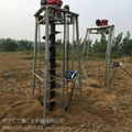 hot sale  earth auger JZ-2500 tripod hole digger 4