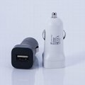 CE certificated DC12V usb car charger