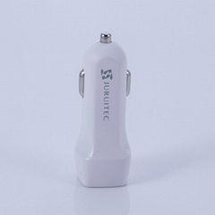 Smart IC Insdie 5V 2.4A Car Charger for Mobile Tablet Charging