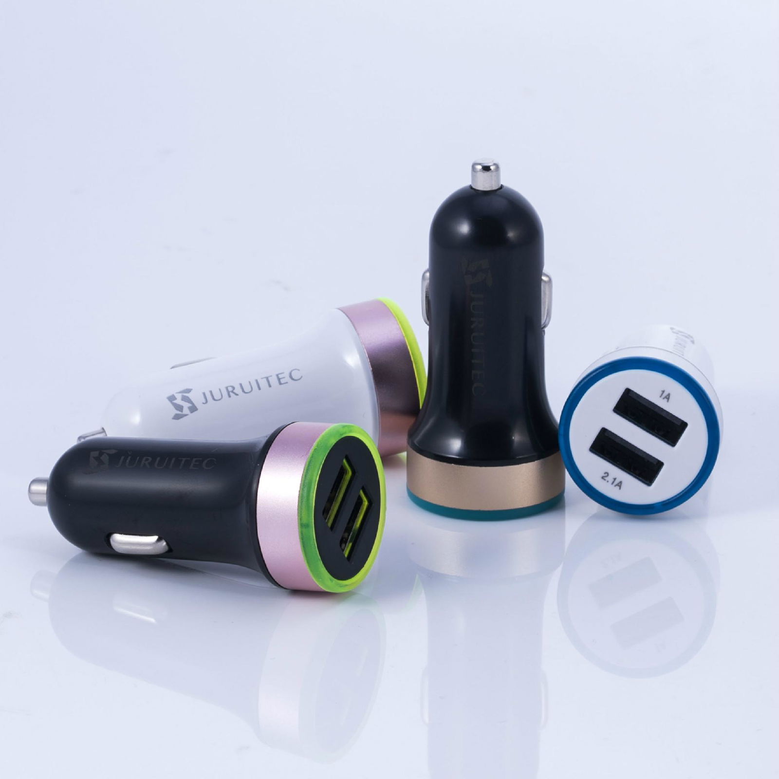 2 USB Port Car Charger DC5V 2.1A with Ce JR6006 Jurui (China