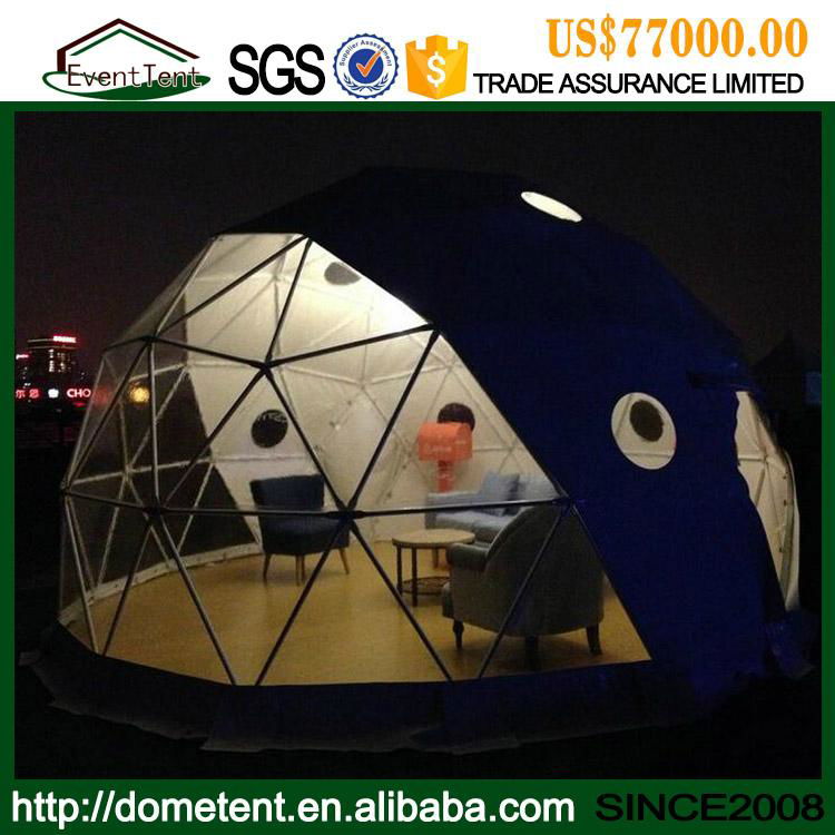 High Quality Metal Frame Igloo Garden House Waterproof Dome Tent For Sale