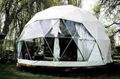5-50m igloo dome tent aluminum frame structure, water proof PVC roof round dome  2