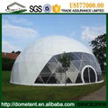 4-60m igloo dome tent aluminum frame structure, water proof PVC roof round dome 