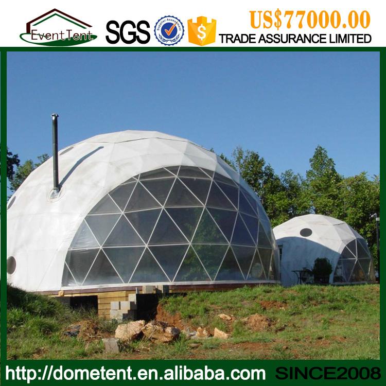 4-60m igloo dome tent aluminum frame structure, water proof PVC roof round dome  2