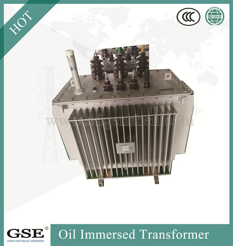 S11 30-2500 kVA Three-Phase 10kv Oil-Immersed Laminated Core Type Transformer 4