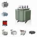 S11 30-2500 kVA Three-Phase 10kv Oil-Immersed Laminated Core Type Transformer 5