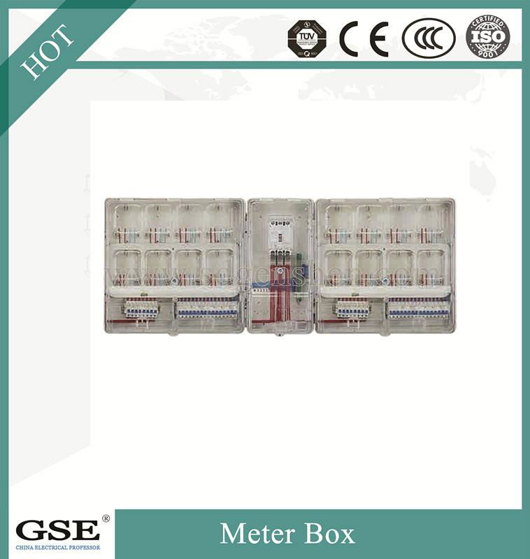 IP44 Single phase PC Material waterproof Electric Energy meter box