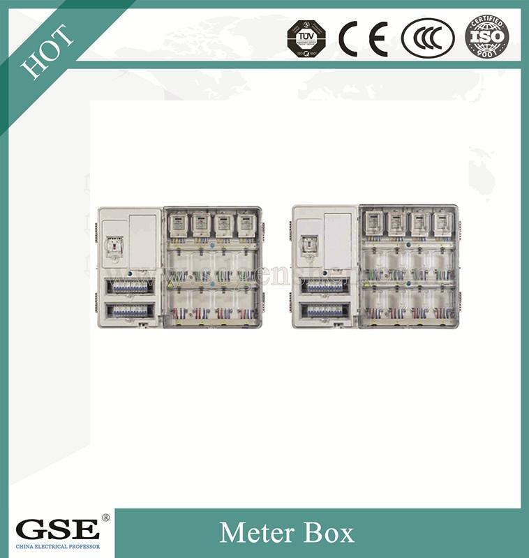 IP44 Single phase PC Material waterproof Electric Energy meter box 3