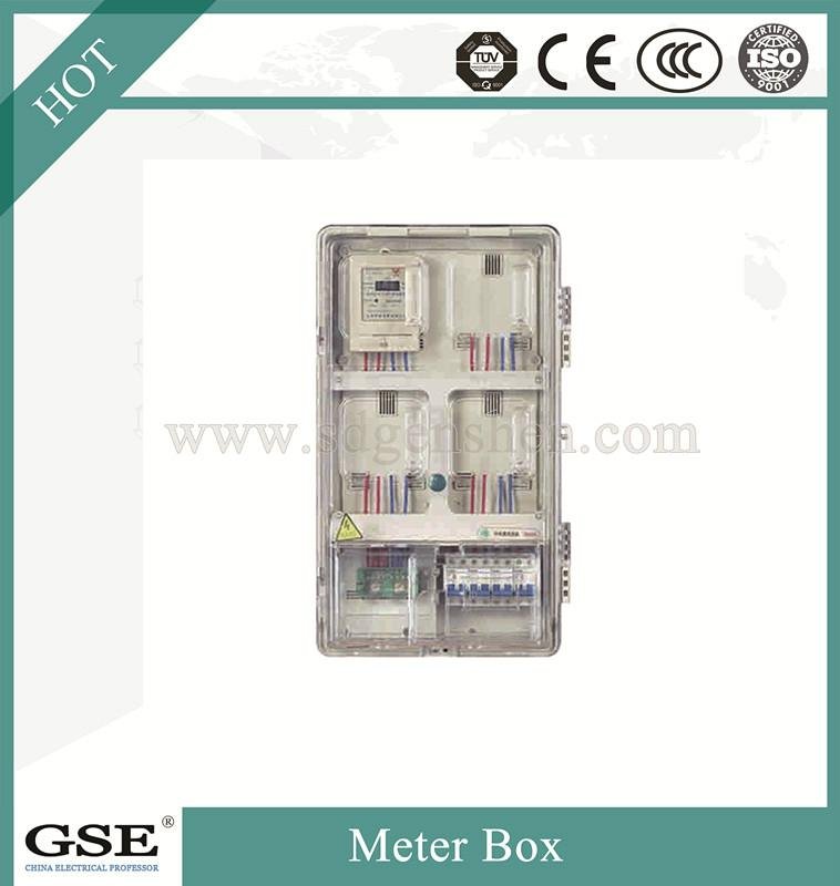 IP44 Single phase PC Material waterproof Electric Energy meter box 5