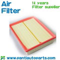 High performance engine air filter for