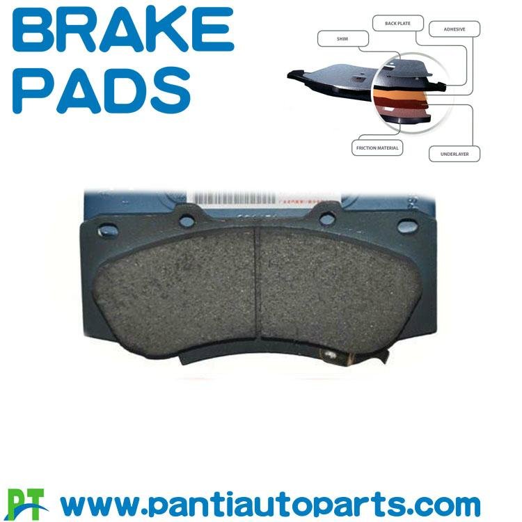  Whoelsale auto car Ceramic Front Brake Pad For Toyota Hilux 04465-0k280