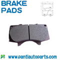 high quality Front Axle brake pads for