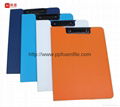 durable A4 PP foam double side vertical or horizontal clipboard 4