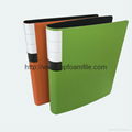  durable using colorful FC PP foam 2 hole D ring binder file 2