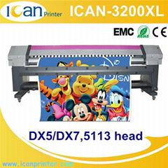 ICAN-3200XL Low price best digital fabric and textile Outdoor Photo and soft Fil