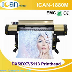 ICAN-1880M double 5113 heads Industry Digital printer E pson DX5 or DX7 or 5113 