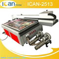 ICAN-2513 GH2220 or G5 Ricoh UV Flatbed Printer newly advertising machine for pr 2