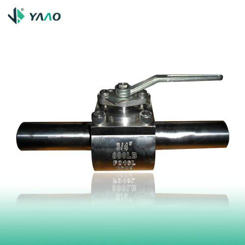 Foeged Steel Top Entry Ball Valves YVBAV06 (China Manufacturer