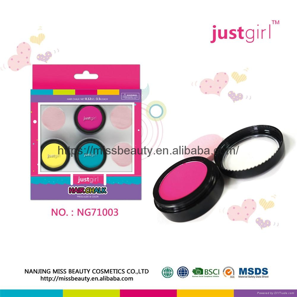 DIY Easy Wash Out Color Round Temporary Hair Chalk NG71003 JUST