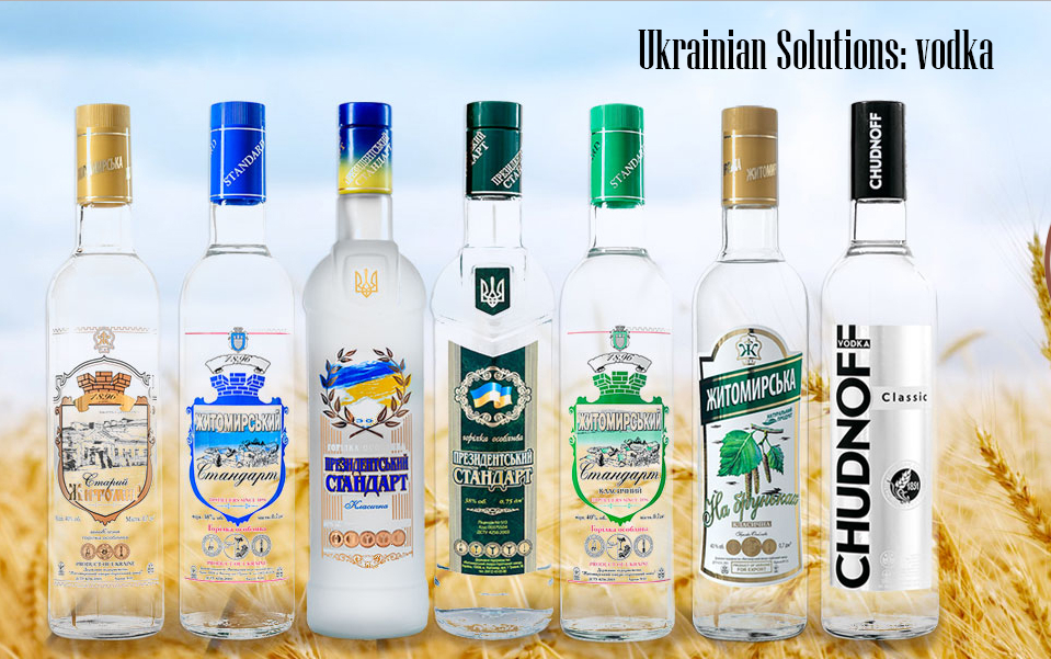 Ukrainian Premium Vodka Customized brands (Ukraine Trading Company) Alcohol Beverages