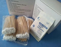 Wooden&plastic stick cotton bud