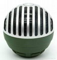 OEM factory new arrivals round shape Bluetooth stereo speaker 3
