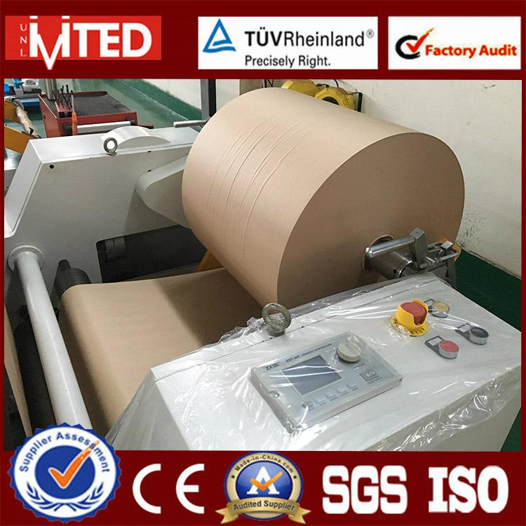 40-130gsm Biodegradable Recycle Paper Square Bottom Paper Bag Making Machine 3