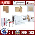 Shopping Flat Bottom Paper Bag Folding Gluing Forming Machine 1