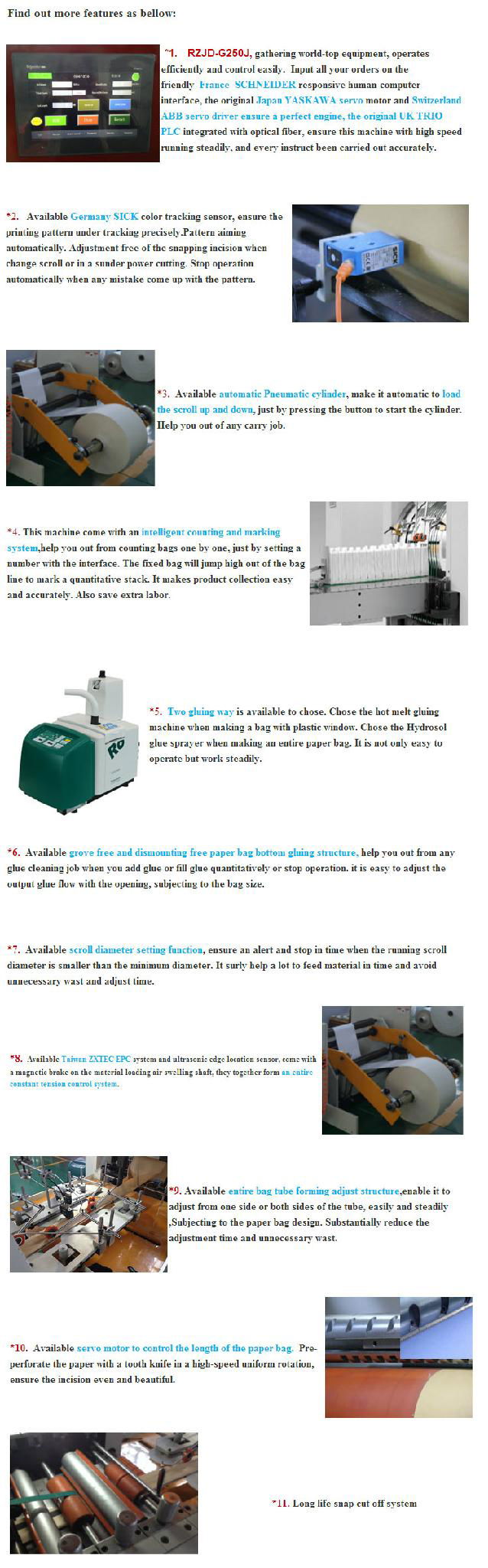 CE Standard High Quality Paper Processing Machinery For Bag Packaging 5