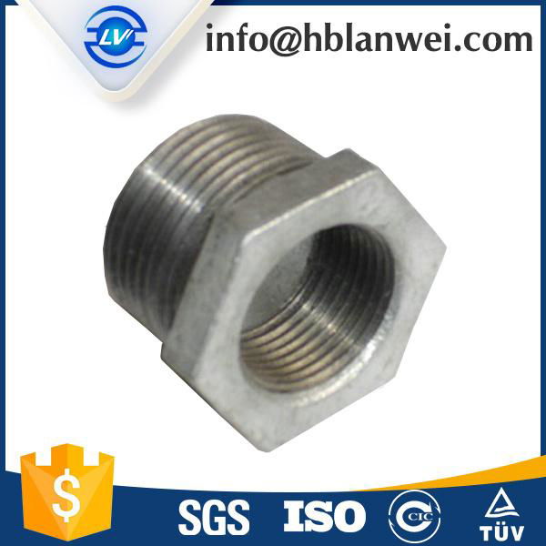 Bushing Malleable iron pipe fittings 3