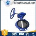 Worm gear butterfly valve D371X-16 2