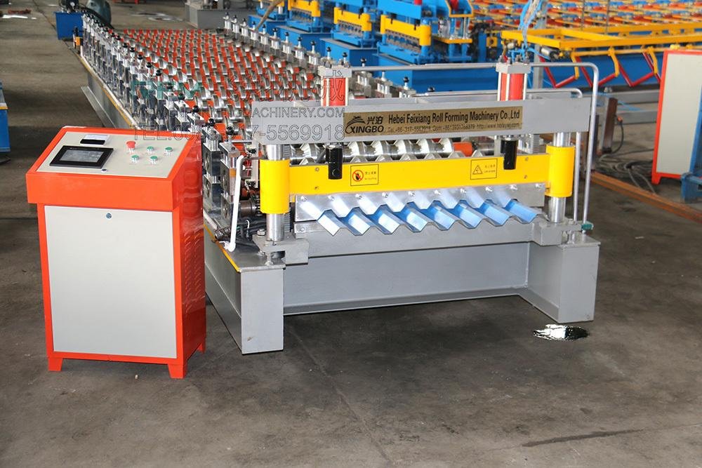 Corrugated Steel Wave Sheet Roll Forming Machine 3