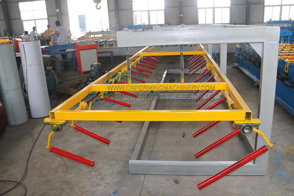 Color Steel Corrugated Roof Roll Forming Machine