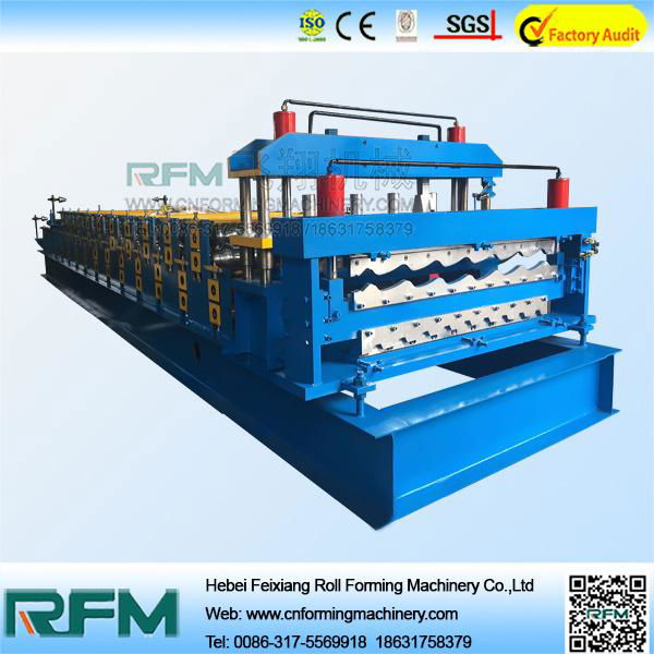 Double layer cold roll forming machine 3