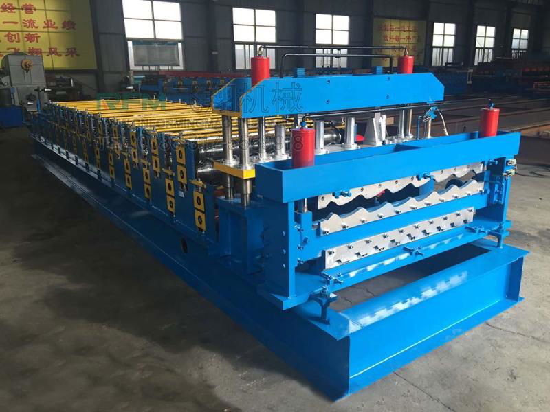Double layer cold roll forming machine 2