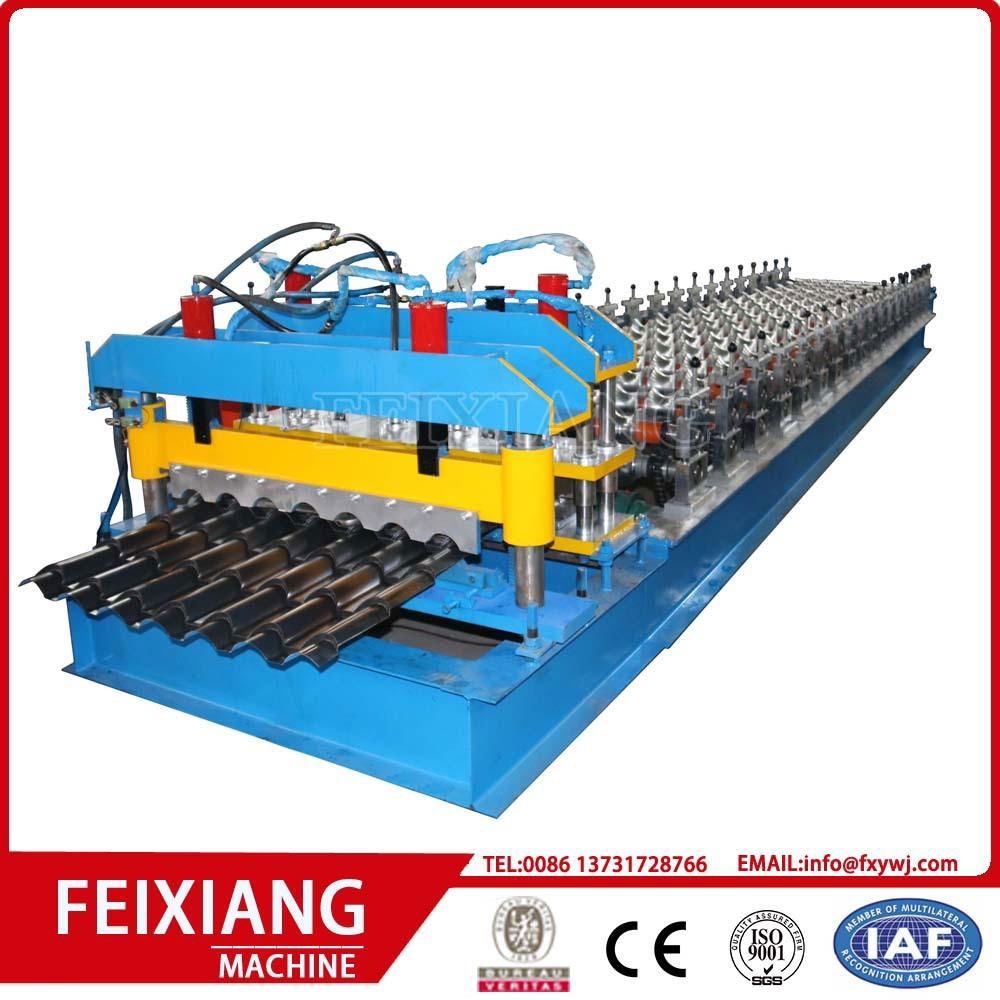 galvanized metal glazed tile profiling machine 3