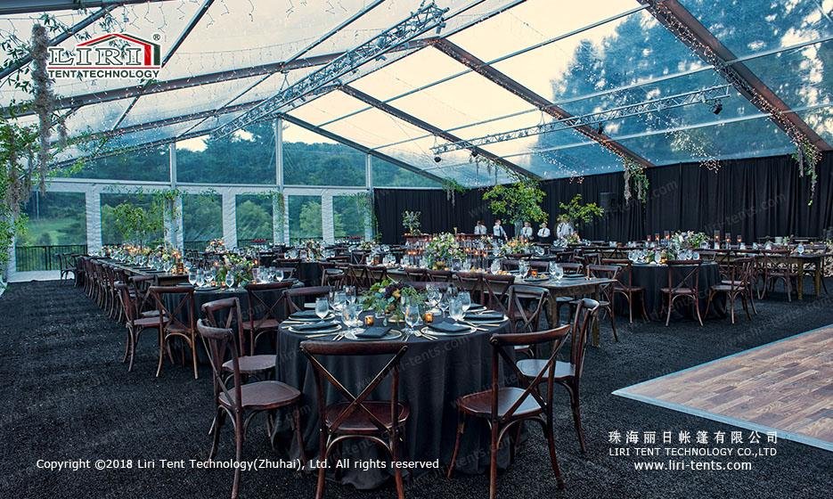Large Clear Roof Transparent Marquee Tent for Weddings Parties 2
