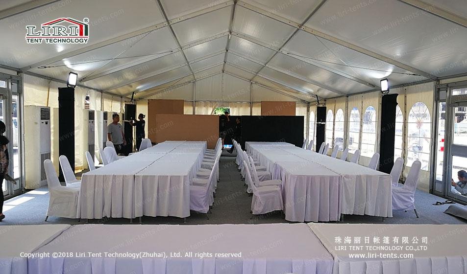 PVC Coated Outdoor New Party Tent for Events with Clear Windows 4